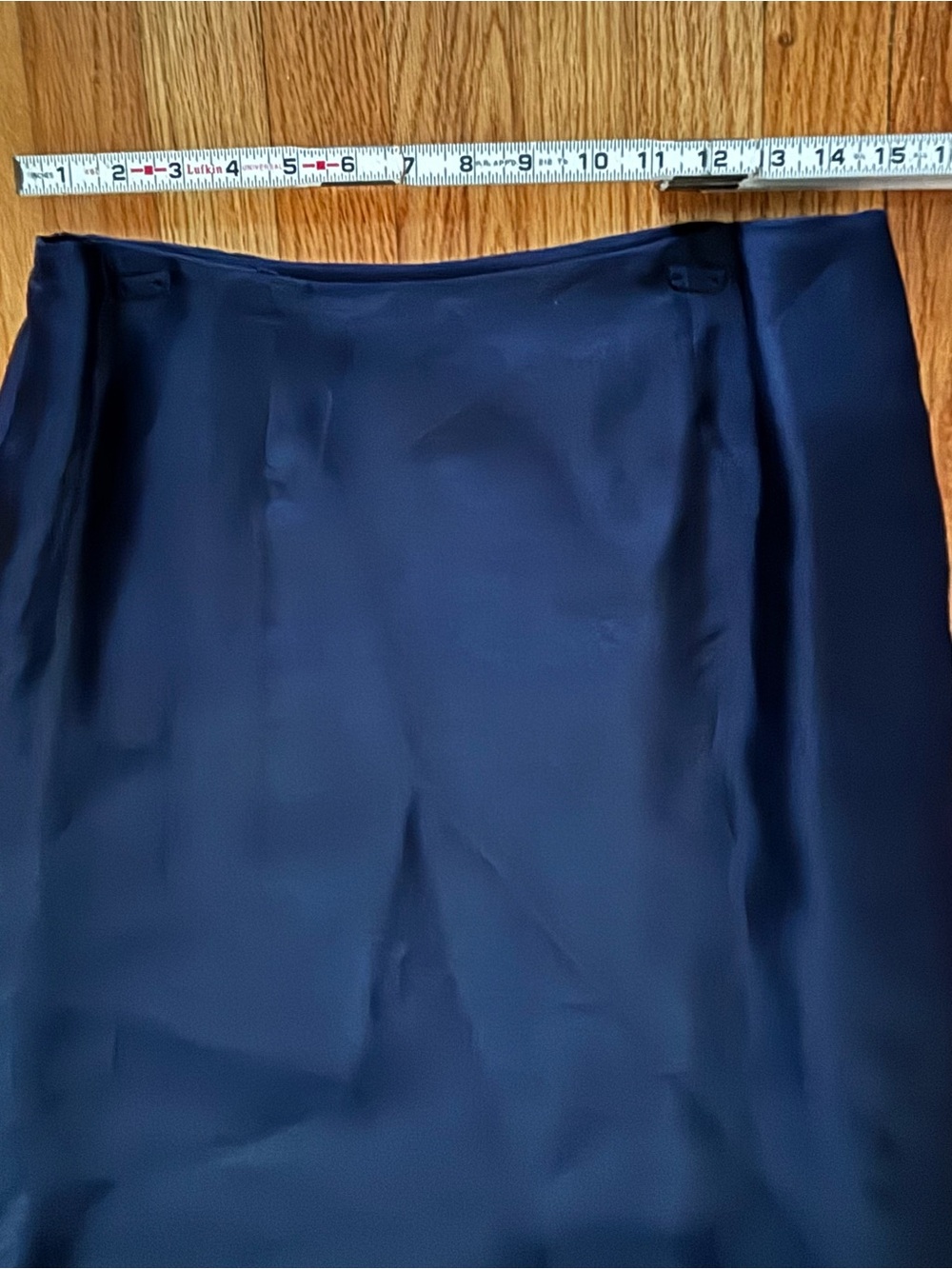 Vintage Kristali Pure Silk Navy Black Tie Strapless Gown Set Shawl Formal Custom - Picture 10 of 14